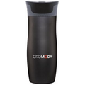 16 Oz. Contigo Westloop Matte Black Stainless Steel Tumbler Mug